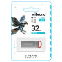 USB - флешка Wibrand USB 2.0 Falcon 32Gb, Silver