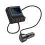 Автомобільний зарядний пристрій ACEFAST B11 138W Car Charger Splitter with Digital Display, Black