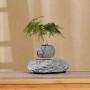 Магнитный левитационный горшок для растений HCNT Magnetic Levitating Pot M5B-P, Grey
