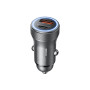 Автомобильное зарядное устройство REMAX RCC335 30W PD+QC 1A+1C, Grey