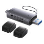 USB-хаб Baseus Lite Series USB-A / Type-C to SD / TF Card Reader, Grey