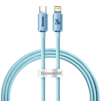 Data Кабель Baseus Gem Tupe-C to Lightning 20W 1m, Galaxy Blue ( P10373001311-00 )