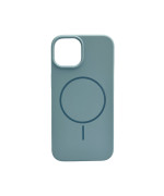 Чехол Cosmic Silicone Case Magnetic для iPhone 15, Sky Blue