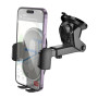 Автодержатель для телефона BOROFONE BH134 Rio push-type car holder, Black