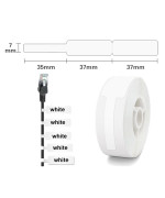 Етикетки NIIMBOT A2K18638601 T12.5*74+35-65 для D11 / D110 / D101 / H1S, White
