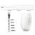 Етикетки NIIMBOT A2K18638601 T12.5*74+35-65 для D11 / D110 / D101 / H1S, White