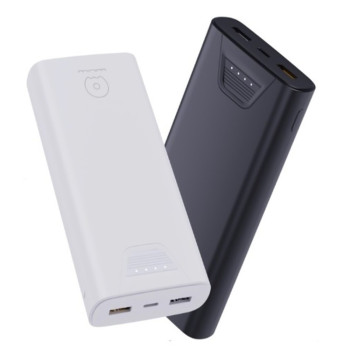 Зовнішній акумулятор Power Bank WUW Y144 USB / Type-C 12 W 20000mAh, Black