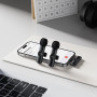 Беспроводная микрофонная система BOROFONE BFK16A Lightning, Black