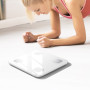 Ваги підлогові HOCO HI21 Smart body fat scale, White