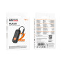 Bluetooth - ресивер BOROFONE BC62 Walker AUX 140 mAh, Black