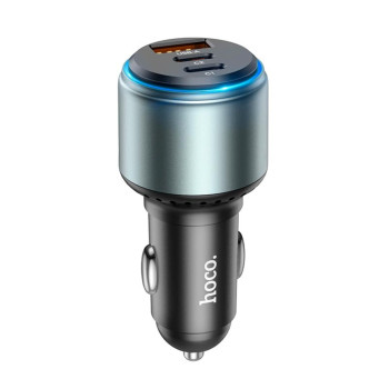 Автомобільний зарядний пристрій HOCO NZ9 Galloper PD95W / QC3.0, Black