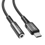 Кабель-перехідник ACEFAST C1-07 USB-C to 3.5mm, Black