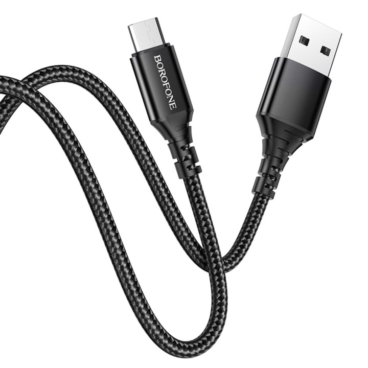 Data Кабель BOROFONE BX54 Micro-USB 2.4A 1m, Black