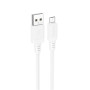 Data - кабель BOROFONE BX115 USB to Micro USB, White