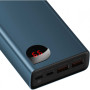 Зовнішній акумулятор Power Bank Baseus PR144 20000mAh 65W, Blue