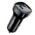 Автомобильное зарядное устройство ACEFAST B4 digital display 66W Type-C / USB-A, Black