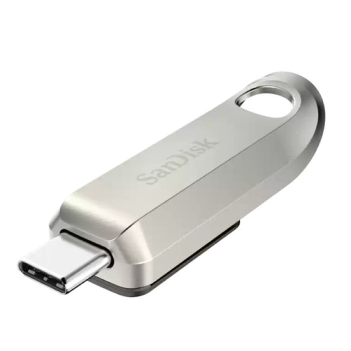 USB Флешка Flash SanDisk USB 3.2 Gen1 Ultra Luxe Type-C 1Tb (400Mb/s), Silver