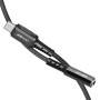 Кабель-перехідник ACEFAST C1-07 USB-C to 3.5mm, Black