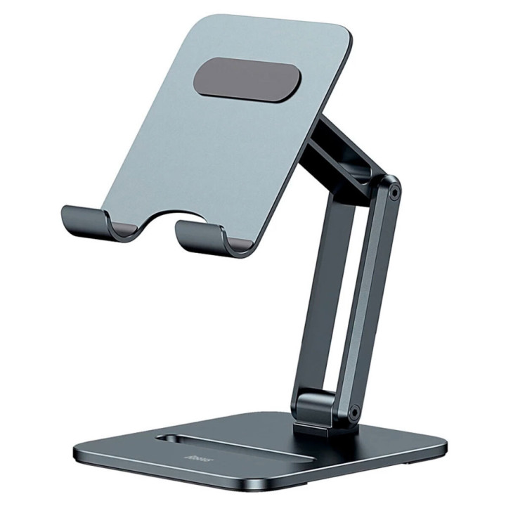 Настільна підставка утримувач Baseus Desktop Biaxial Foldable Metal Stand (for Tablets), Grey