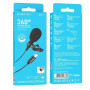 Мікрофон петличка Borofone BFK11 Type-C 2m, Black