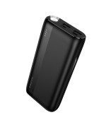 Зовнішній акумулятор Power Bank BOROFONE BJ86 Victoria USB / Type-C / micro-USB 10W 20000mAh, Black