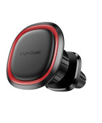 Автотримач для телефона BOROFONE BH124 Roman magnetic car holder (air outlet), Black-Red