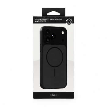 Чохол Silicone MAG COVER для iPhone 14 Pro Max, Black
