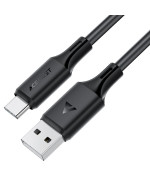 Data - Кабель ACEFAST C17-04 silicone charging USB-Type-C 1,2m, Black