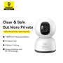 IP-камера видеонаблюдения Baseus Security P1 Series Indoor 3MP OS, White