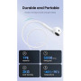 Проводные наушники UGREEN EP101 Wired Earphones with 3.5mm Plug 1.2m, White