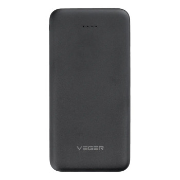 Внешний аккумулятор VEGER W1065 10000 mAh, Black