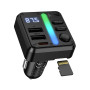 Автомобильное зарядное устройство с FM-модулятором HOCO E89 Libre 45W, Black