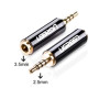 Перехідник UGREEN 2.5mm Male to 3.5mm Female Adapter, Black