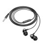 Проводные наушники HOCO M94 universal earphones with microphone 1.2 м, Black