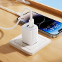 Сетевое зарядное устройство BOROFONE BAS81A с кабелем USB-A to Lightning, White