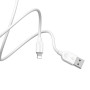 Data - Кабель BOROFONE BX14 USB to Lightning 2.4A, 1m, White