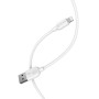 Data - Кабель BOROFONE BX14 USB to Lightning 2.4A, 1m, White