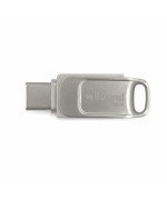 Флеш-накопичувач Wibrand Bee 128GB USB Type-A / USB Type-C, Silver