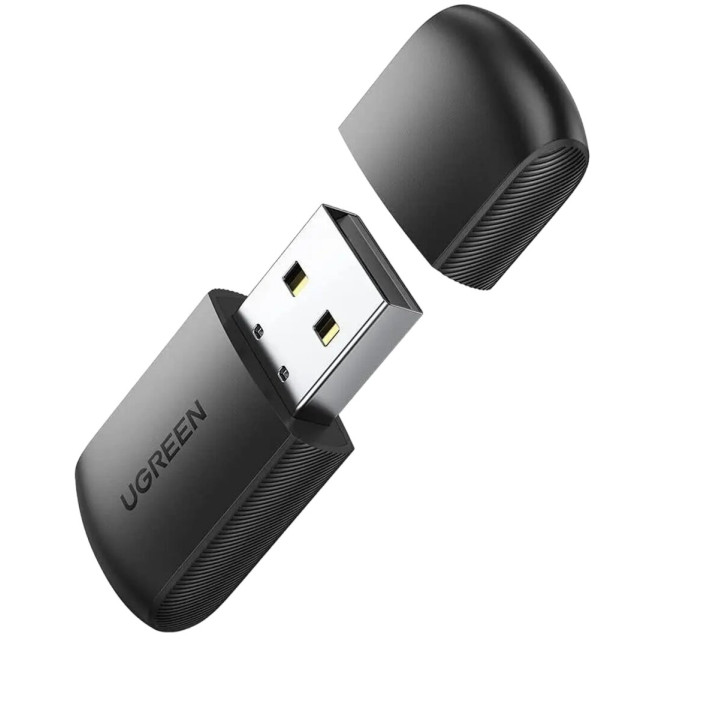 WI-FI-адаптер UGREEN CM448 AC650 11ac Dual-Band Wireless USB, Black