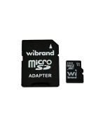 Карта пам'яті microSDXC (UHS-1 U3) Wibrand 256Gb class 10 (adapter SD)
