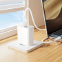 Сетевое зарядное устройство BOROFONE BA107A с кабелем USB Type-C to USB Type-C, White