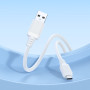 Data - кабель BOROFONE BX115 USB to Micro USB, White