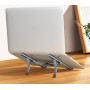 Подставка для Ноутбука BOROFONE BH117 Graceful metal folding notebook stand, Metal Gray