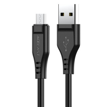 Data - Кабель ACEFAST C3-09 USB to MicroUSB 2,4A 1.2m, Black