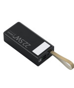 Зовнішній акумулятор WUW Y55 50000mAh 22.5 W, Black