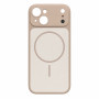 Чехол Silicone MAG COVER для iPhone 15, Brown