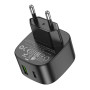 Сетевое зарядное устройство BOROFONE BAS22A Fortune PD20W / QC3.0, Black