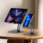 Настільна підставка утримувач Baseus Desktop Biaxial Foldable Metal Stand (for Tablets), Grey