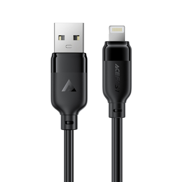 Data - кабель ACEFAST C16-06 USB to Lightning 2m, Black