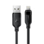 Data - кабель ACEFAST C16-06 USB to Lightning 2m, Black
